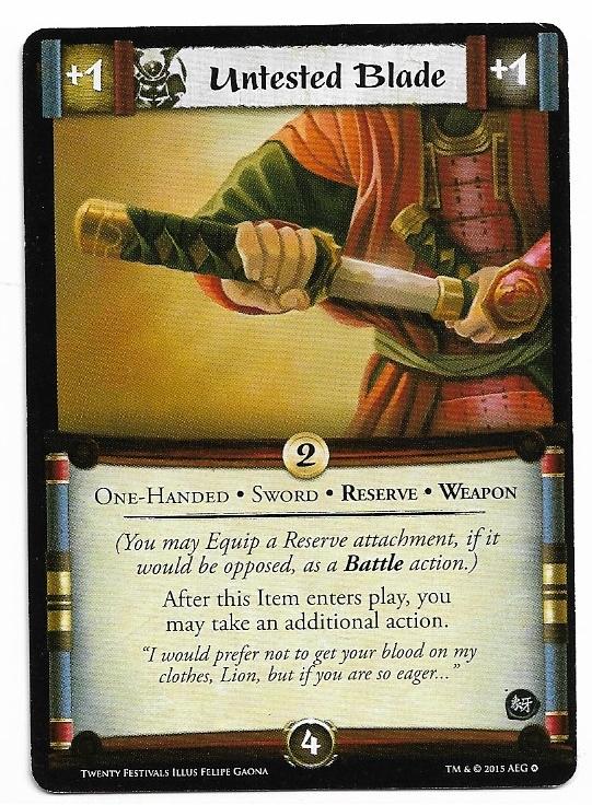 Untested Blade