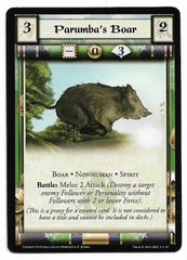 Parumba's Boar - Token