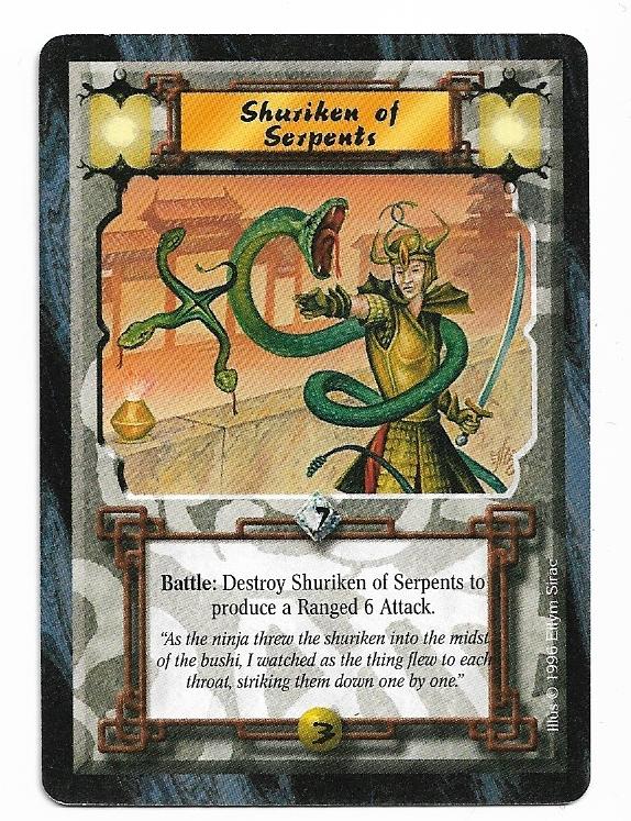 Shuriken of Serpents