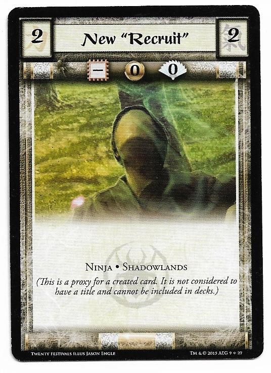 New Recruit - Token