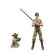 Hasbro Star Wars: The Black Series Episode V Luke Skywalker and Yoda Jedi Training 2 Pack 6-in Action Figure