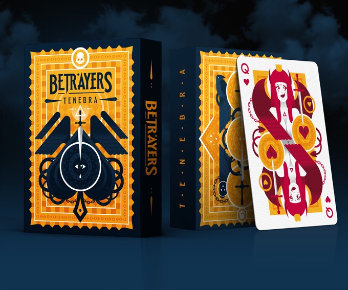 Betrayers Tenebra Poker Playing Cards