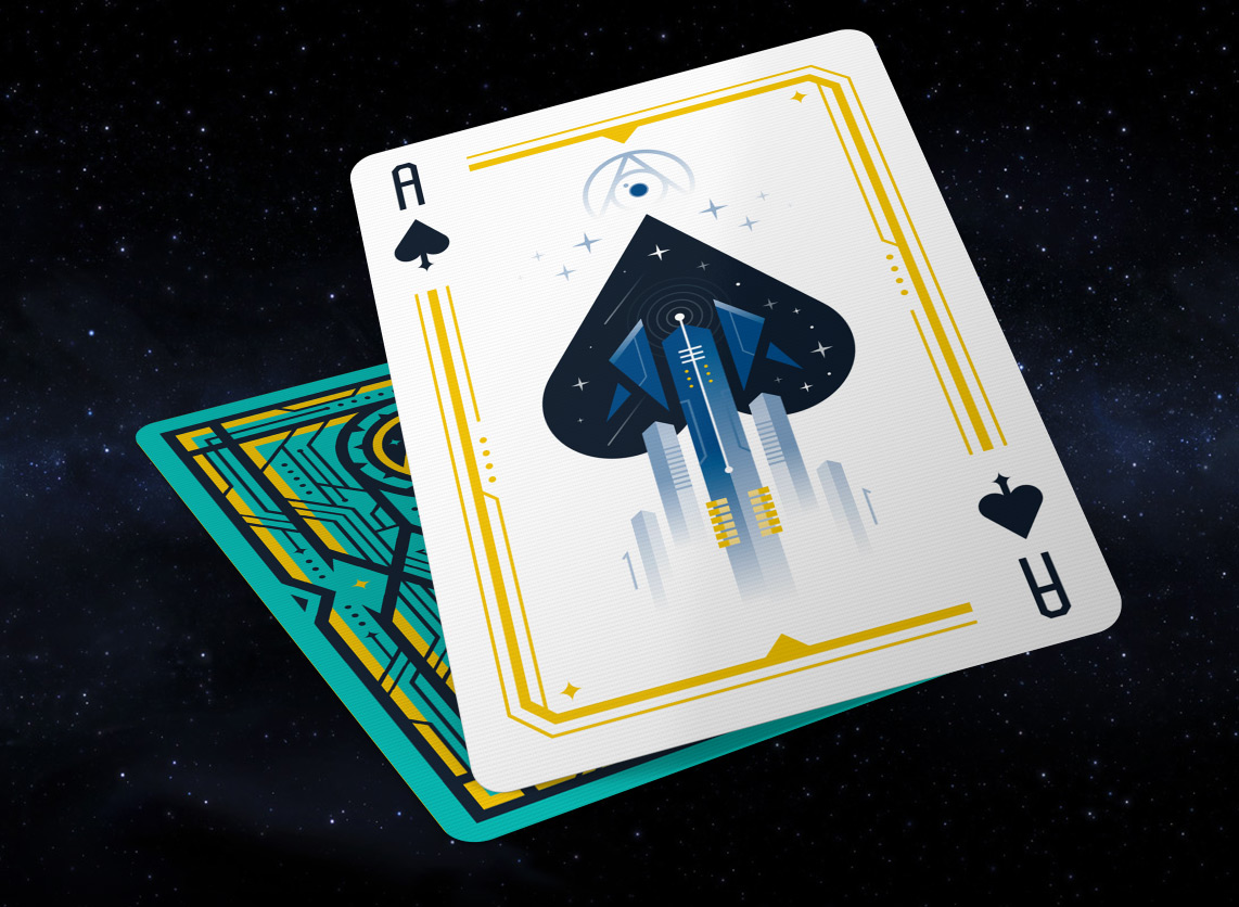 Galaxia Altezza Poker Playing cards