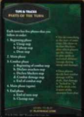 Rules Tips Card - Parts of the Turn