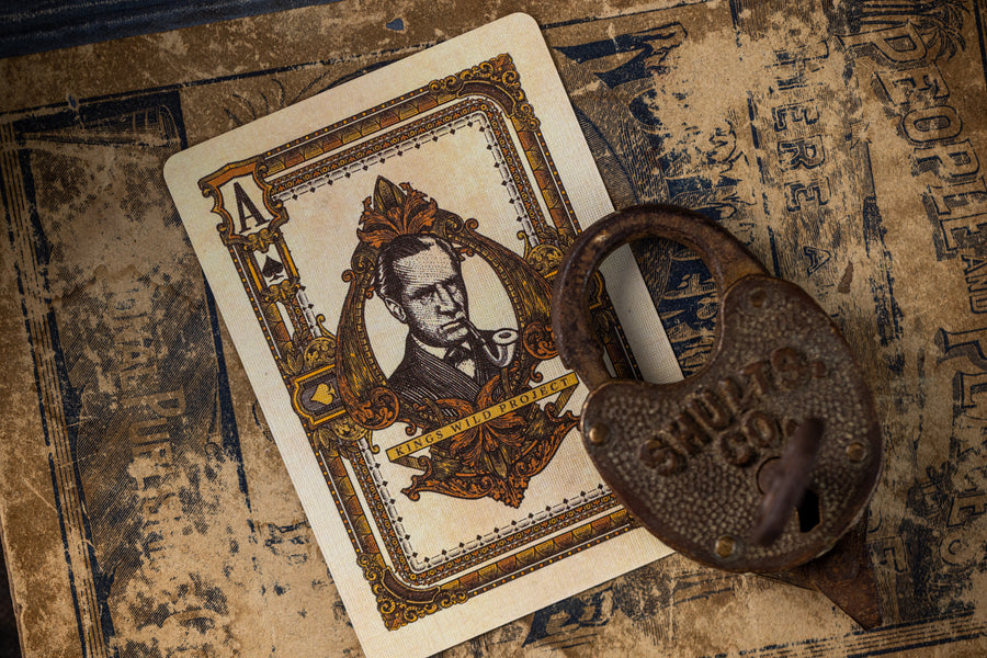 Sherlock Holmes Premium Poker Player cards