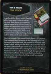 Rules Tips Card - The Stack