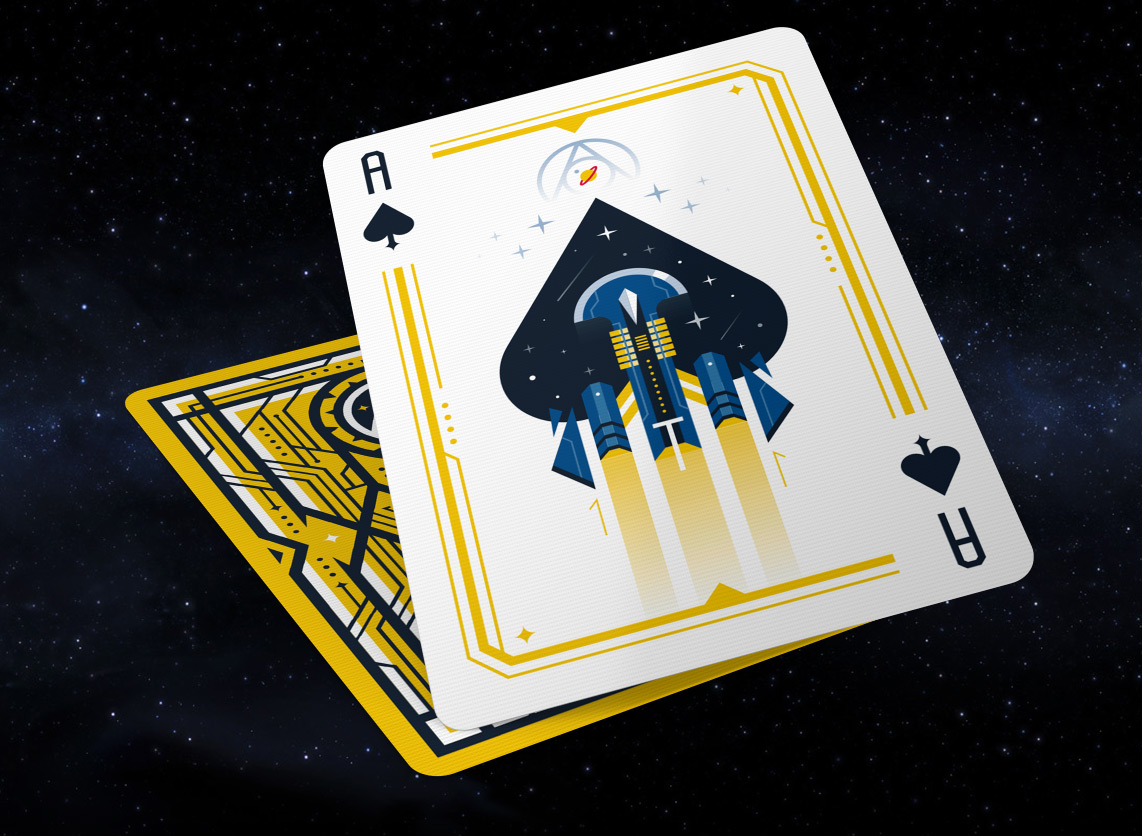Galaxia Promessa Poker Playing cards