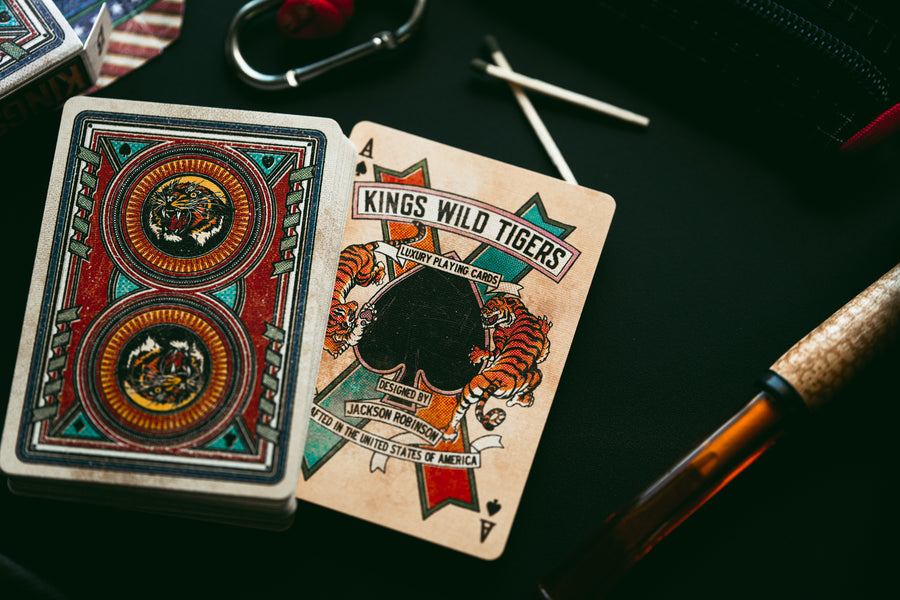 KW Tigers Premium Poker Playing cards