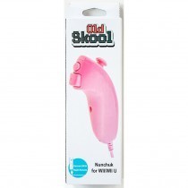 (Old Skool)  NUNCHUCK CONTROLLER FOR WII / WII U REMOTE - PINK