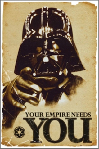 #50 - Star Wars Darth Vader Your Empire Needs You