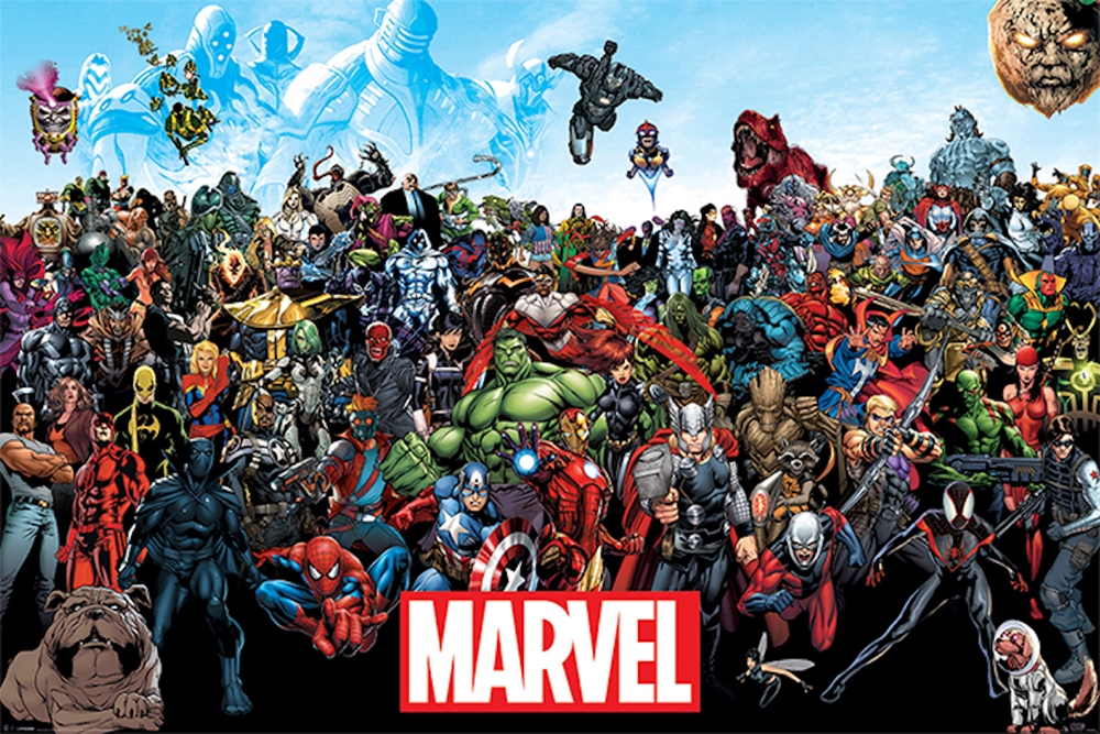 #57 - Marvel Characters Line-Up