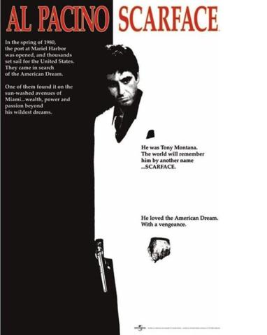 #65 - Scarface Movie Poster