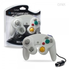 (Hyperkin) Cirka Pearl White Wii/Gamecube Controller - Wired