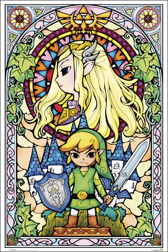 #98 - Zelda Stained Glass