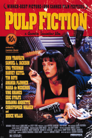 #131 - Pulp Fiction Film Poster