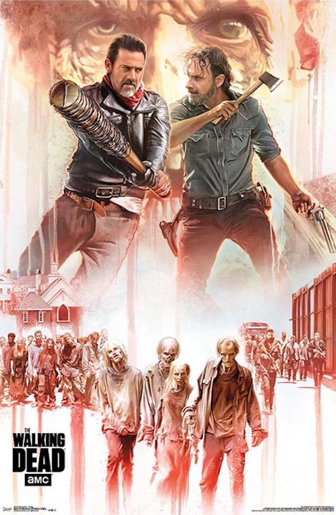 #86 - Walking Dead Collage