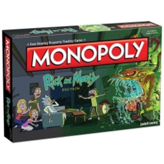Rick and Morty Monopoly Game Rick and Morty Monopoly Game