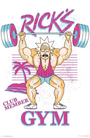 #125 - Rick and Morty Ricks Gym