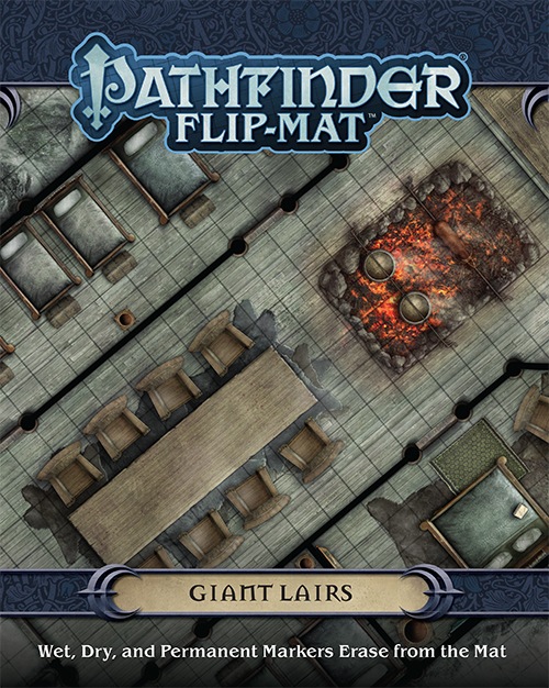 Pathfinder RPG (Flip-Mat) - Giant Lairs