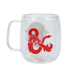 DUNGEONS & DRAGONS 11 OZ. DOUBLE WALL GLASS MUG