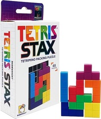 Brainwright - Tetris STAX - Tetrimono Packing Puzzle - 48 Pieces