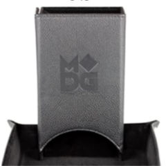 Fold Up Dice Tower - Black MD543