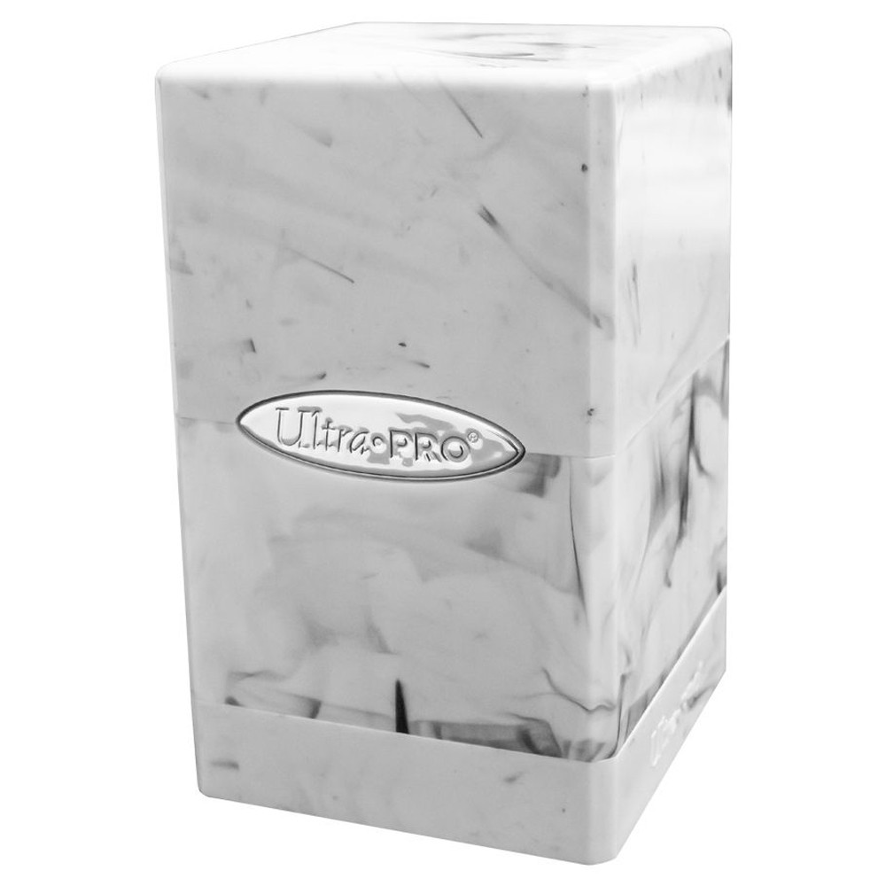 Satin Tower: Marble Black/White