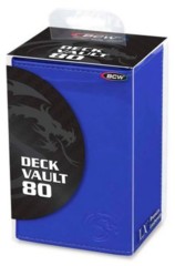 BCW - Deck Vault LX 80 - Blue