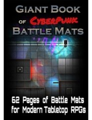 Giant Book of CyberPunk Battle Mats