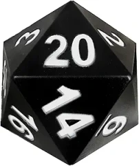 KESS Giant D20 Foam Dice: Oversized 20-Sided Dice