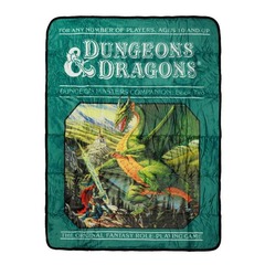 DUNGEONS & DRAGONS VINTAGE COMPANION FLEECE THROW BLANKET