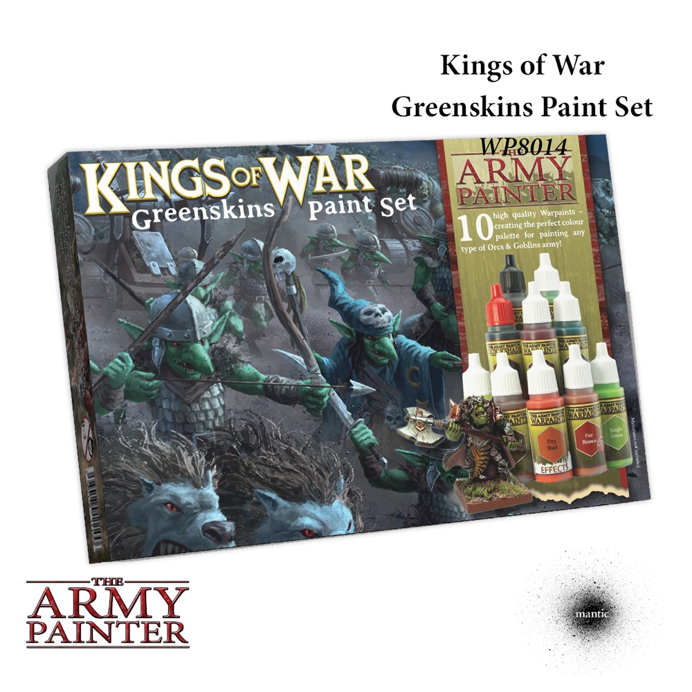 Warpaints Kings of War: Greenskins