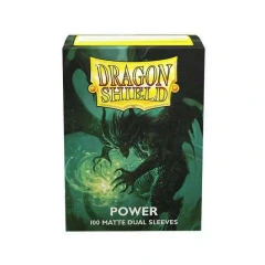 Dragon Shield Matte Dual Power Card Sleeves (100 Count)