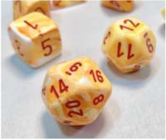 D6 16mm Festive Sunburst/Red CHX27653
