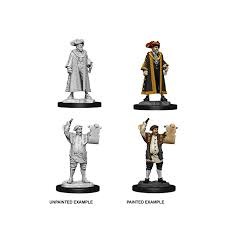 * Mayor & Town Crier - Wizkids Unpainted Miniatures (73871)