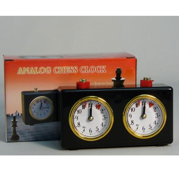 Chess Clock: Winding Analog Clock