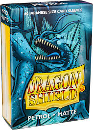 Dragon Shield Matte Petrol Japanese 60ct