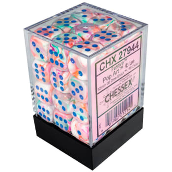 D6 12mm Festive Pop-art/blue CHX27944