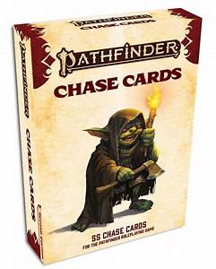 Pathfinder 2e Chase Card Deck