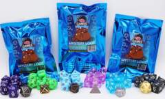 Mystery Loot: RPG Dice Set & Bonus Metal Die