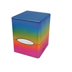 Ultra Pro Deck Box: Satin Cube Rainbow