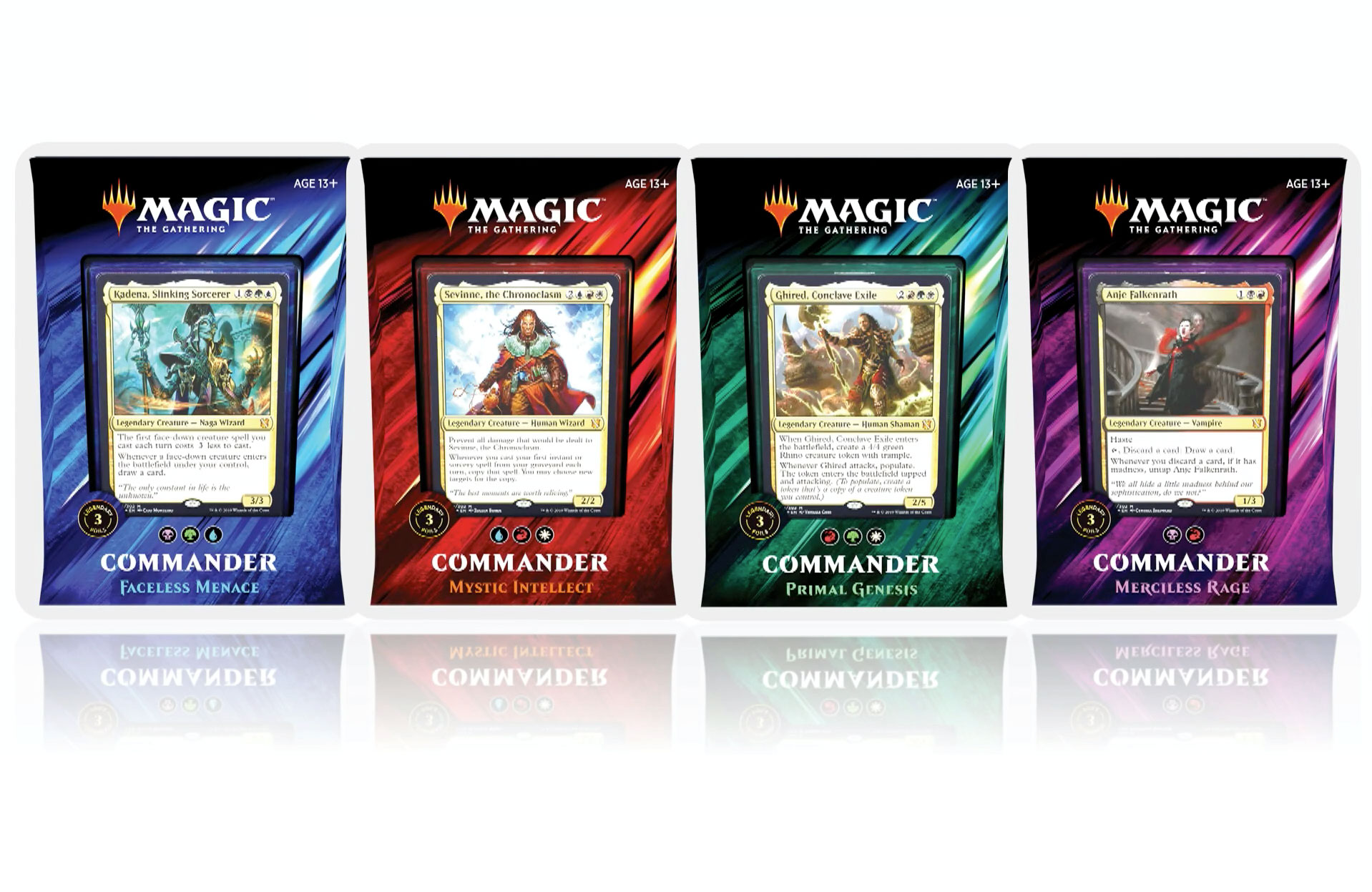 Commander 2019 Set of 4 Decks