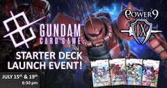 Gundam TCG: Starter Deck Launch Event - Saturday 19th - 6:30 pm