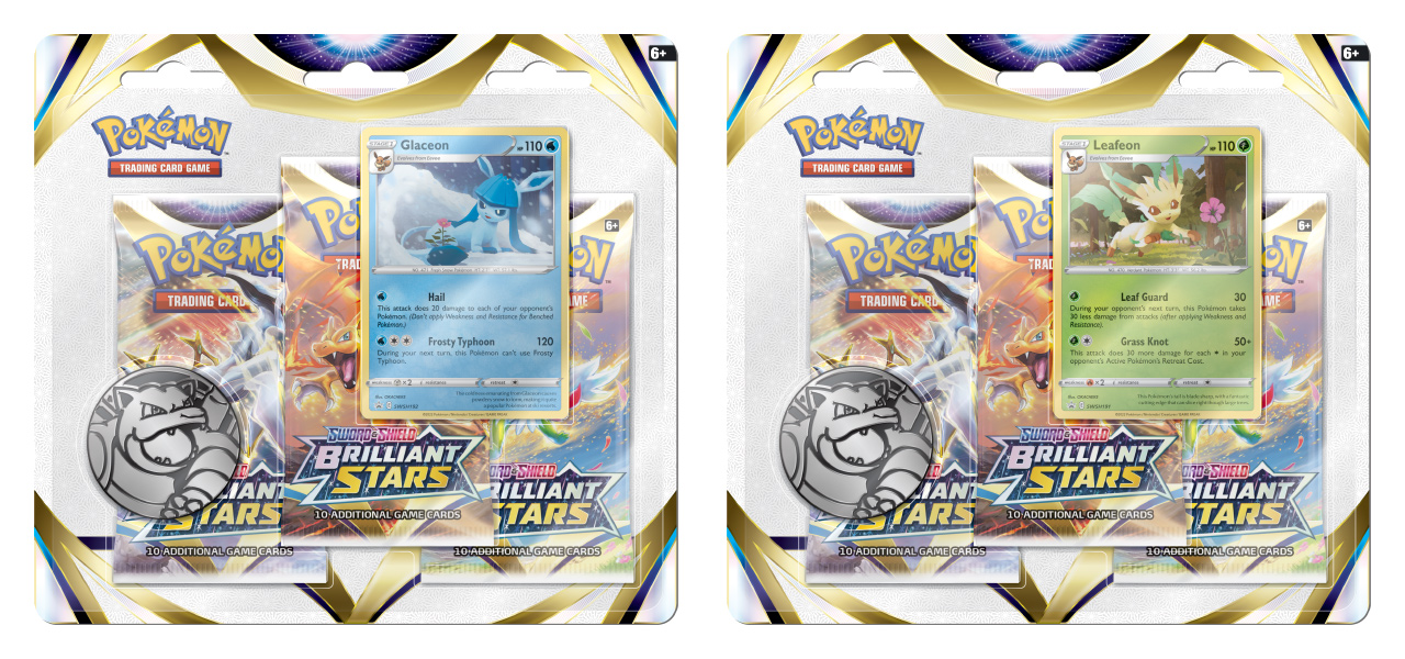 Sword & Shield - Brilliant Stars - 3 Pack Expansion