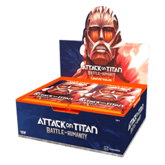 UniVersus CCG: Attack on Titan - Battle for Humanity Booster Display