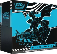 Pokemon Scarlet and Violet 10.5 Black Bolt Elite Trainer