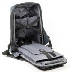 Ammonite anti-theft backpack black