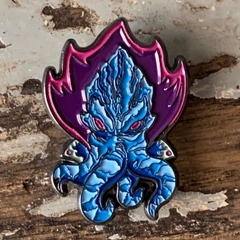 Space Squid – Blue Pin