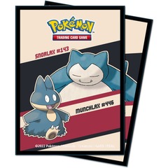 Ultra Pro - Pokemon Standard Deck Protector Sleeves - Snorlax & Munchlax 65ct