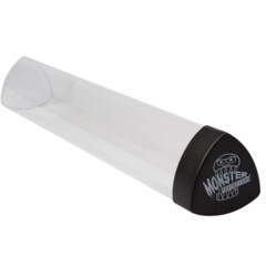 Monster Playmat Tube - Clear Black
